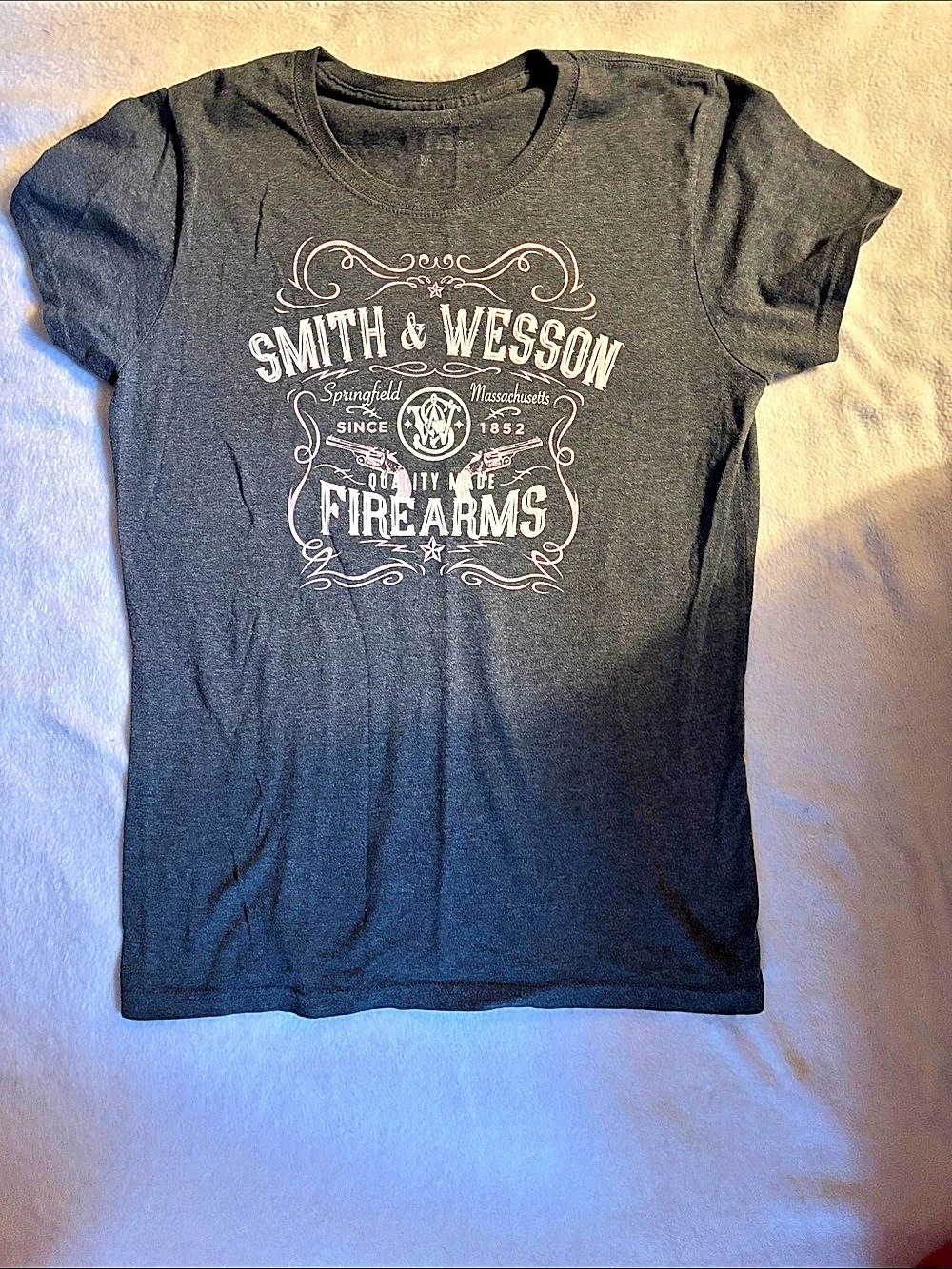 Smith & Wesson Quality Made Firearms Graphic Tee Black